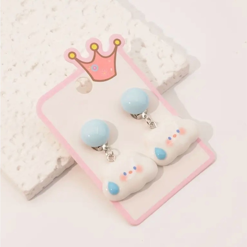 Y2K Cloud Earrings